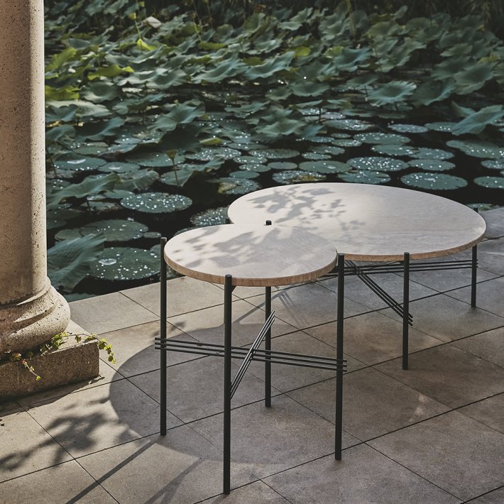 Gubi - TS Outdoor Side Table | Round 40