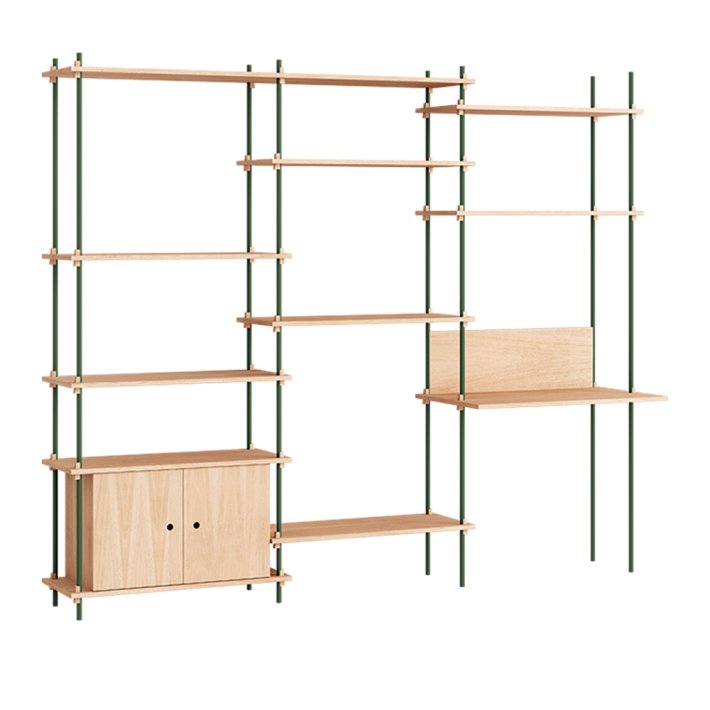 Moebe - Shelving Set I Workspace Wide