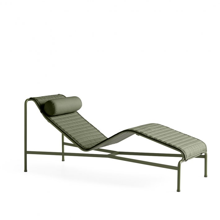 Hay - Palissade Chaise Longue | Quilted Cushion