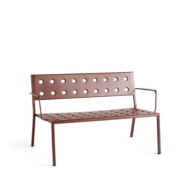 HAY - Balcony Lounge Bench W. Armrest