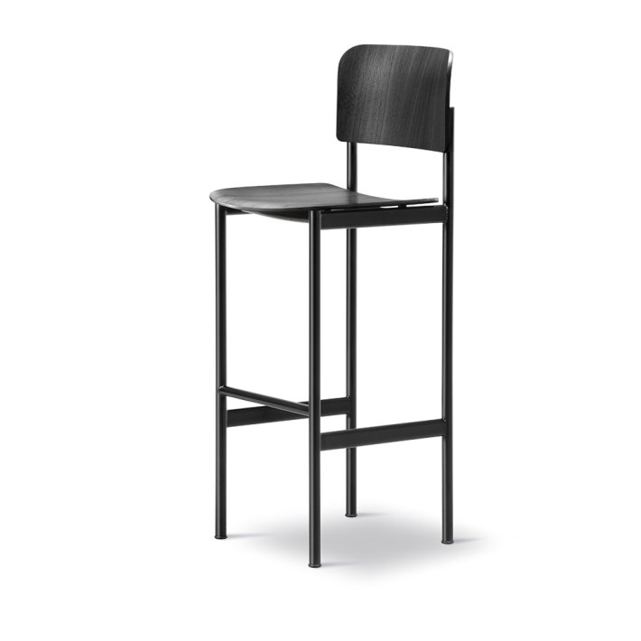 Fredericia Furniture - Plan Barstool | H 109 cm | Sort ask