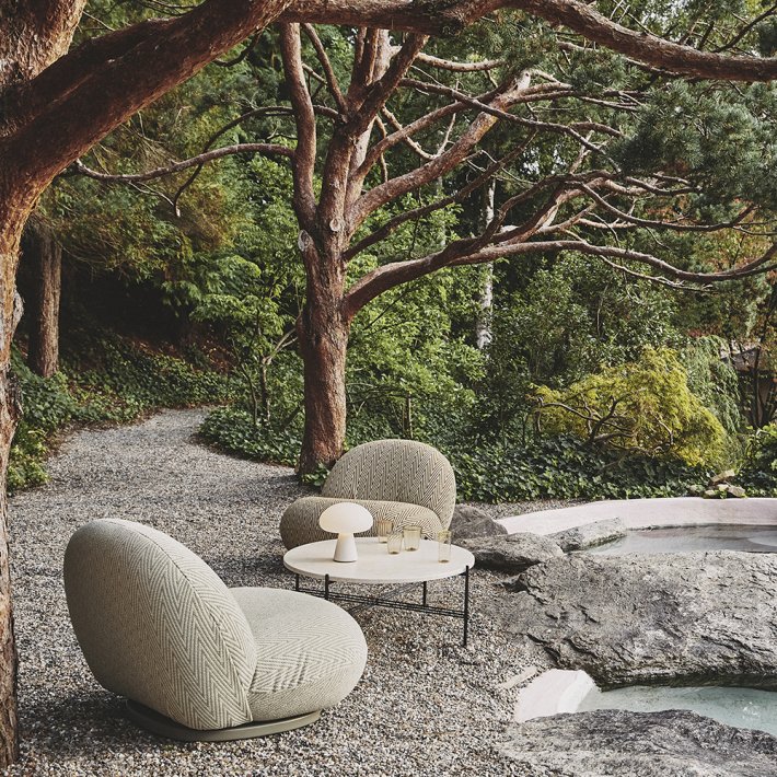 Gubi - TS Outdoor Coffee Table | Round 80