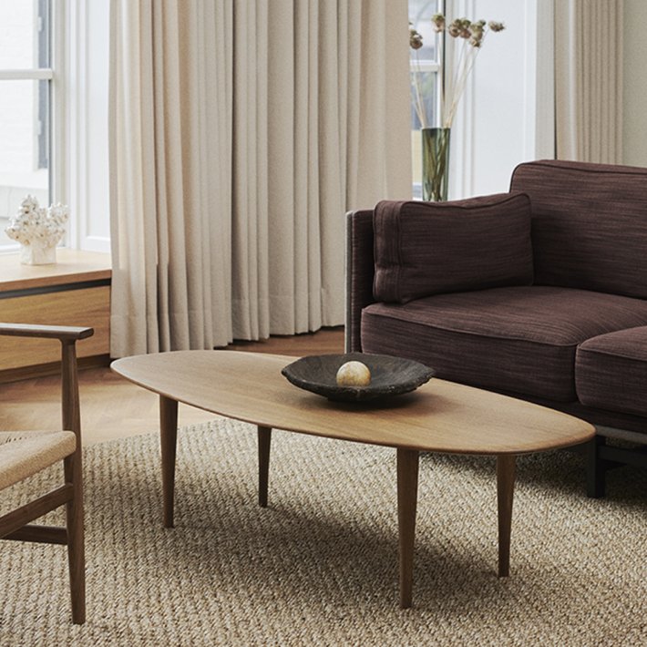 Brdr. Krüger - Jari Low Tables I Ellipse 130x58