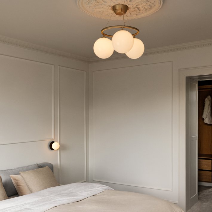 Nuura - Miira 3 Circular | Brass | Opal