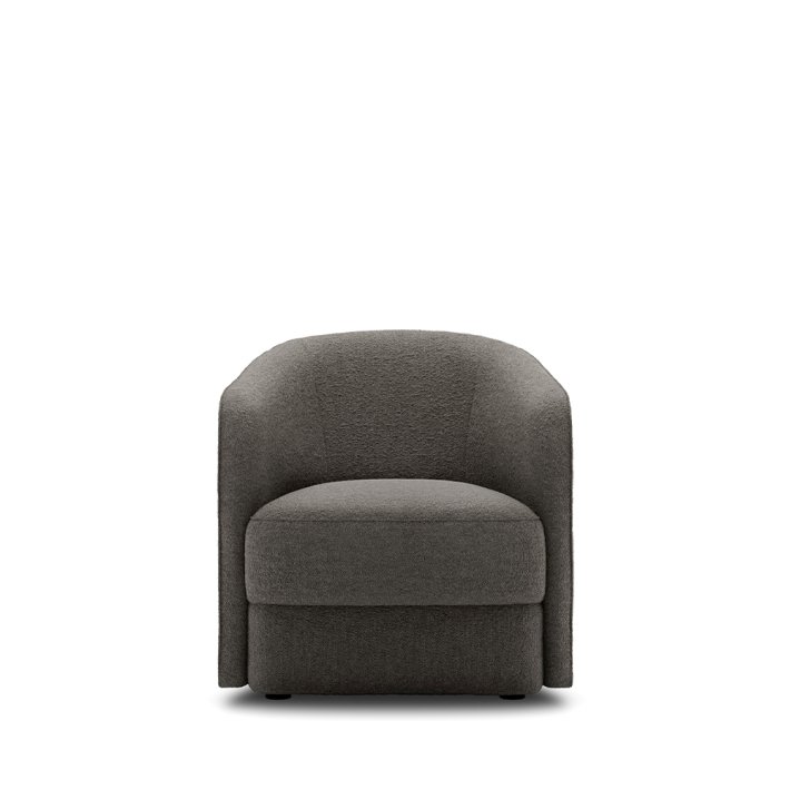 New Works - Covent Lounge Chair Narrow I W. Swivel Base