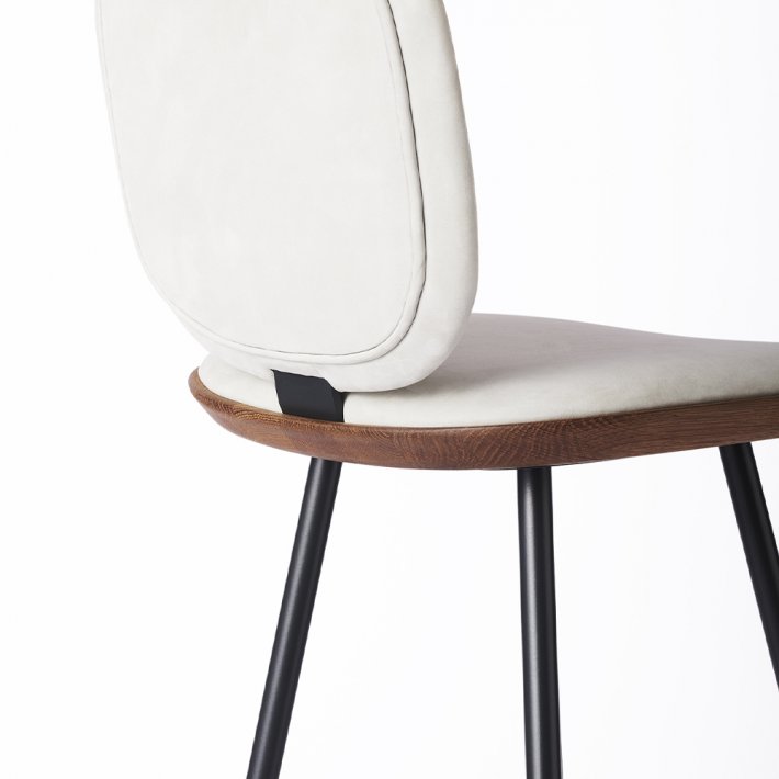 Brdr. Krüger - Pauline Comfort Barstol | Metalstel