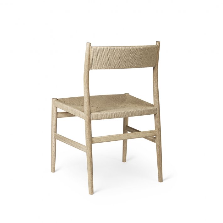 Brdr. Krger - Arv Spisebordsstol | Uden armln | Flettet ryg & sde