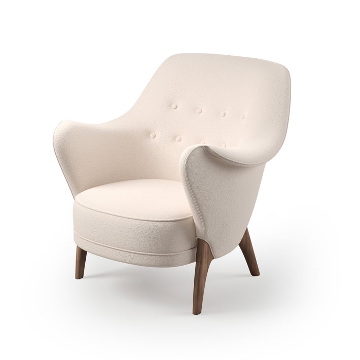 Warm Nordic - Cocktail Lounge Chair | Smoked Oak