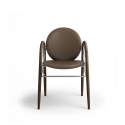 Brdr. Krger - Arkade Spisebordsstol | Fuldpolstret | Eg rget