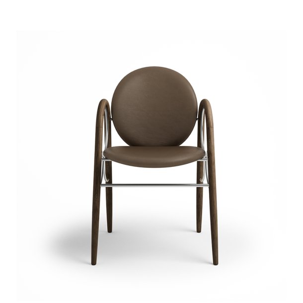 Brdr. Krger - Arkade Spisebordsstol | Fuldpolstret | Eg rget