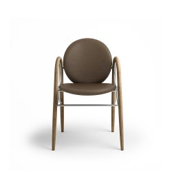 Brdr. Krger - Arkade Spisebordsstol | Fuldpolstret | Eg klar voks olieret