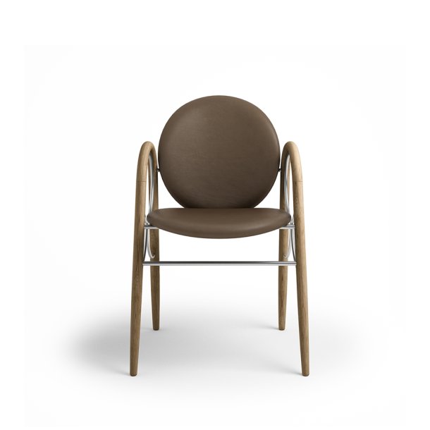 Brdr. Krger - Arkade Spisebordsstol | Fuldpolstret | Eg klar voks olieret