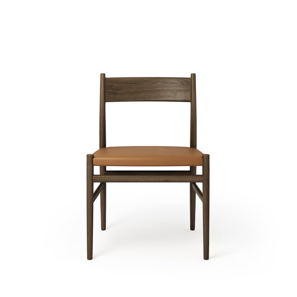 Brdr. Krger - Arv Spisebordsstol | Uden armln | Lder sde | Massiv ryg