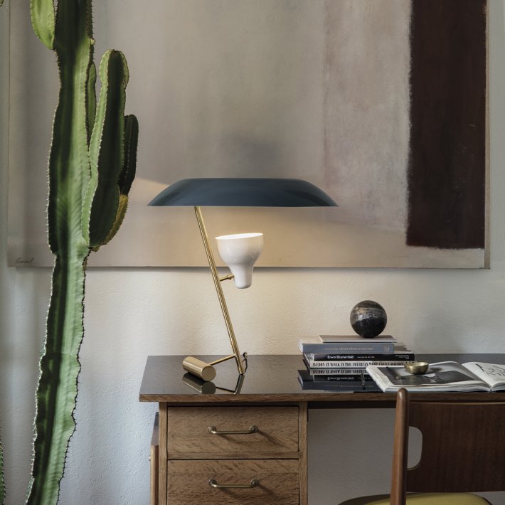 Astep - Model 548 | Polished Brass with Grey Diffuser