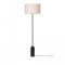 Gubi - Gravity Floor Lamp | Canvas | Black marble