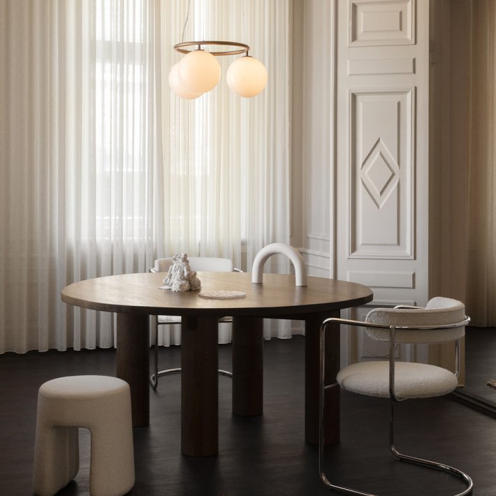 Nuura - Miira 3 Circular | Brass | Opal