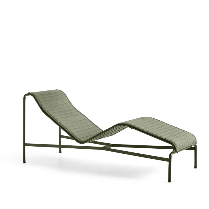 Hay - Palissade Chaise Longue | Quilted Cushion