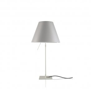 Luceplan - Costanza | Table | D13 I Mistic white (Mezzo Tono) I Alu