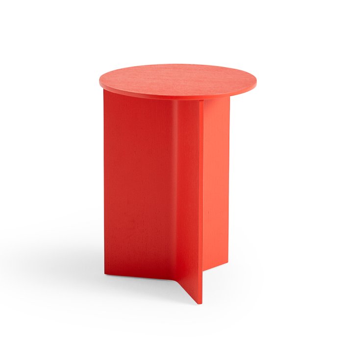 HAY - Slit Table Wood | High