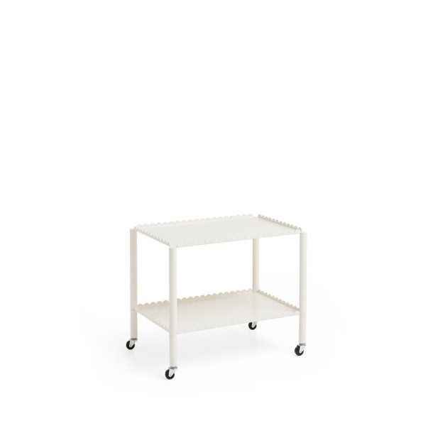 HAY - Arcs Trolley Low | Egg-Shell