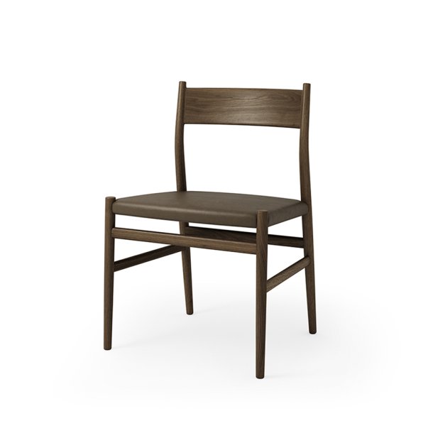 Brdr. Krger - Arv Spisebordsstol | Uden armln | Lder sde | Massiv ryg