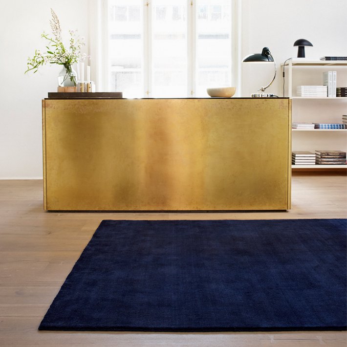 Massimo - Earth Bamboo | Vibrant blue | 200 x 300 cm