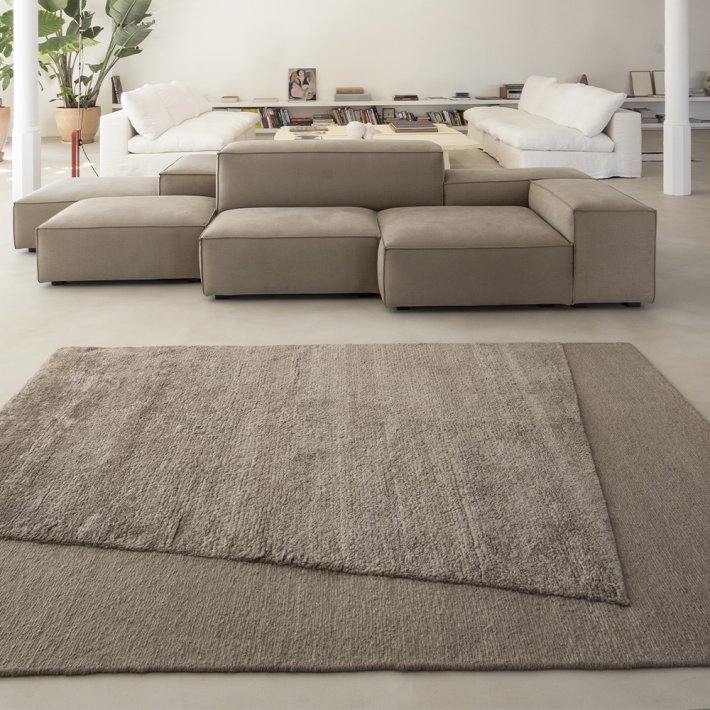 nanimarquina - Oblique Obsidian Rug | Pattern B