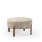 Warm Nordic - Cocktail Lounge Pouf | Smoked Oak