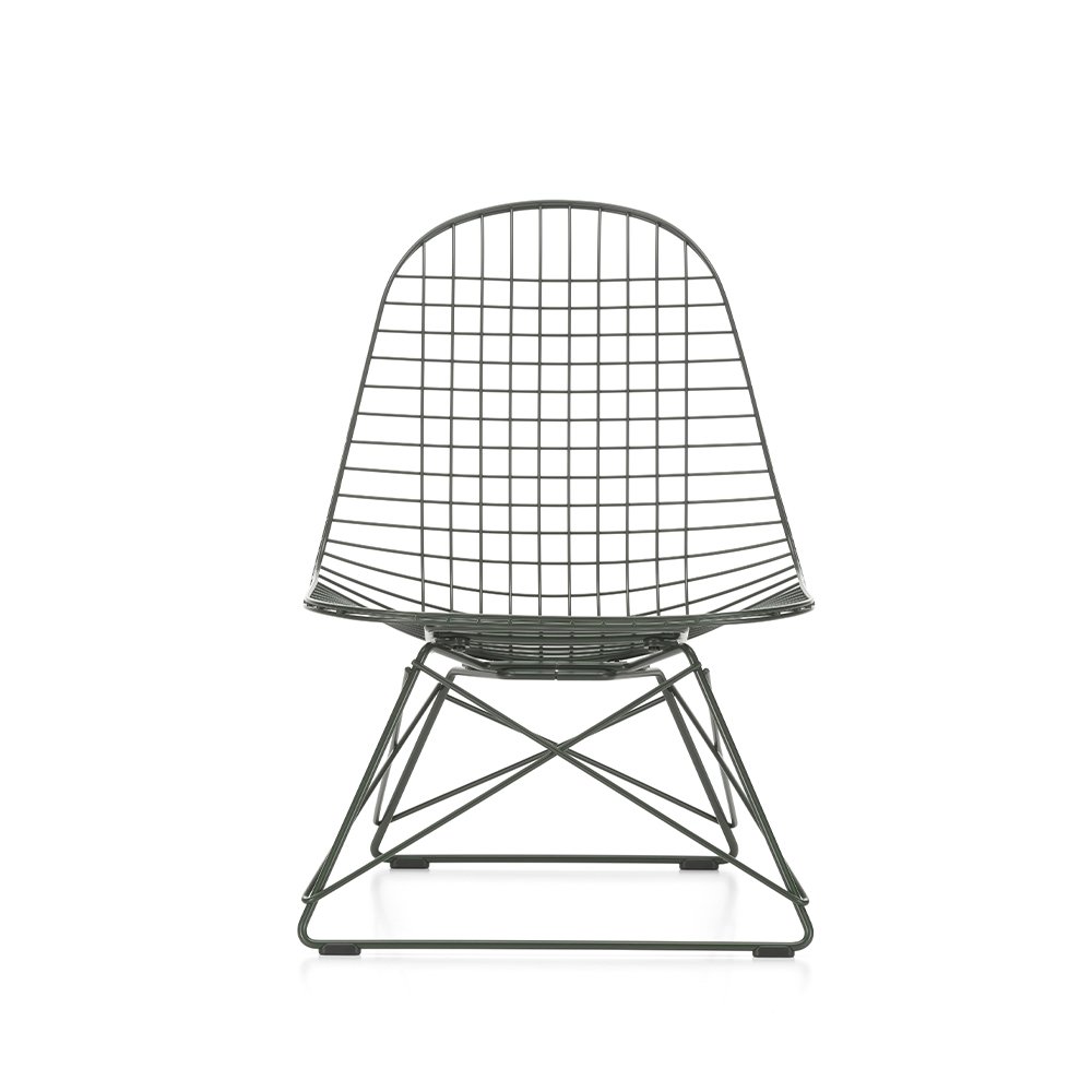 Vitra Wire Chair Lkr Pulverlakeret Dark Green Vitra Paustian