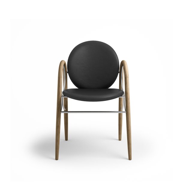 Brdr. Krger - Arkade Spisebordsstol | Fuldpolstret | Eg klar voks olieret