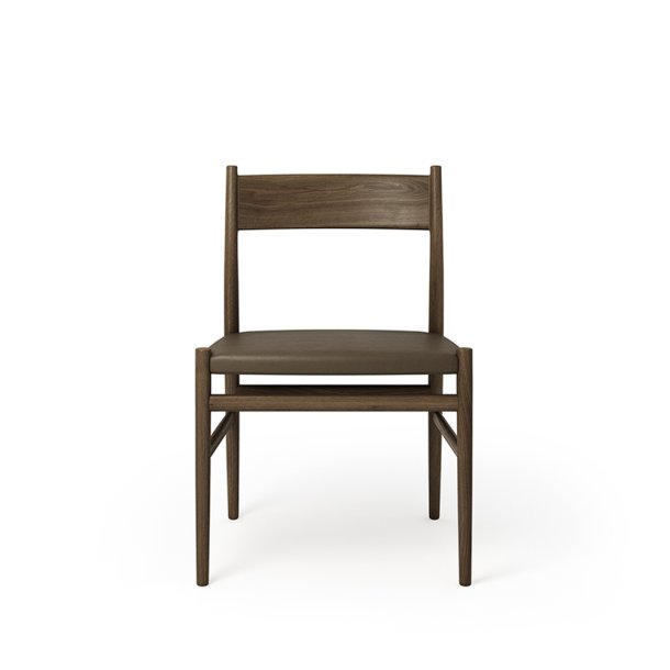 Brdr. Krger - Arv Spisebordsstol | Uden armln | Lder sde | Massiv ryg