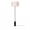 Gubi - Gravity Floor Lamp | Canvas | Blackened Steel
