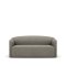 New Works - Shore Sofa 2 Seater Extended Base |Romo Linara Taupe