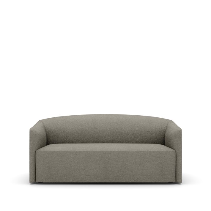 New Works - Shore Sofa 2 Seater Extended Base |Romo Linara Taupe