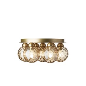 Nuura - Apiales 7 Plafond I Brushed Brass/Optic Gold
