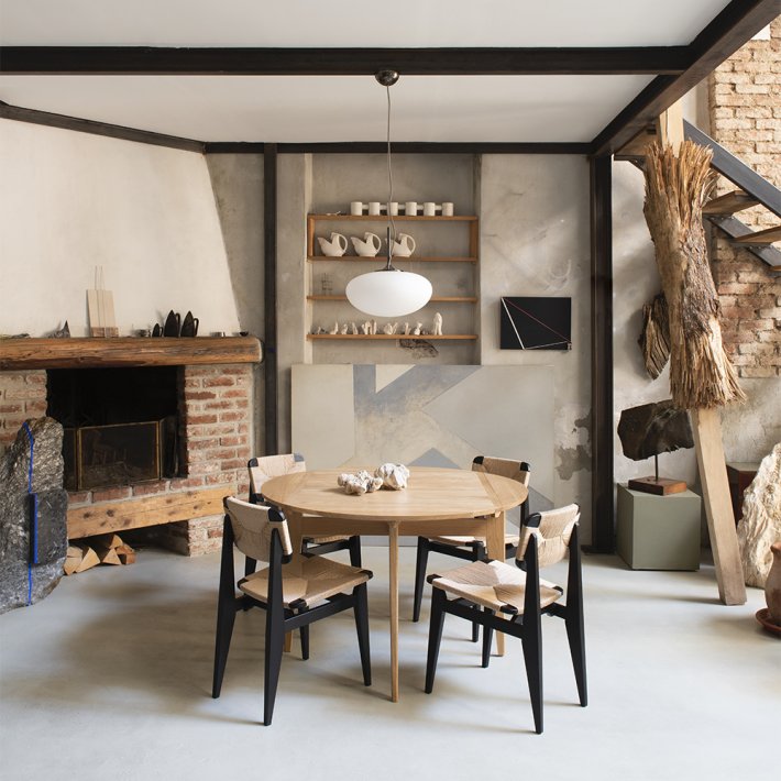 Gubi - Stemlite Pendent I 38 | Black Chrome