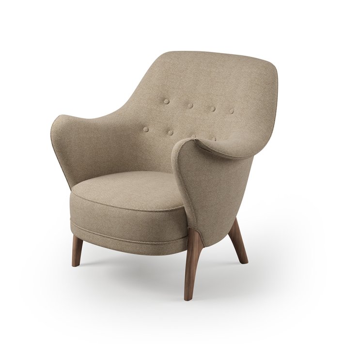 Warm Nordic - Cocktail Lounge Chair | Smoked Oak