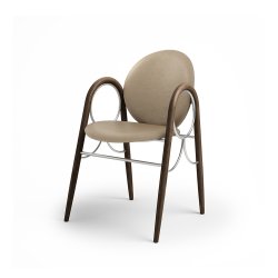 Brdr. Krger - Arkade Spisebordsstol | Fuldpolstret | Eg rget