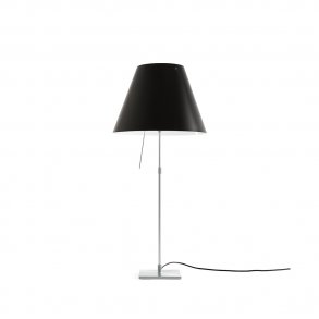 Luceplan - Costanza | Table | D13 I Liquorice blck (Radieuse) I Alu