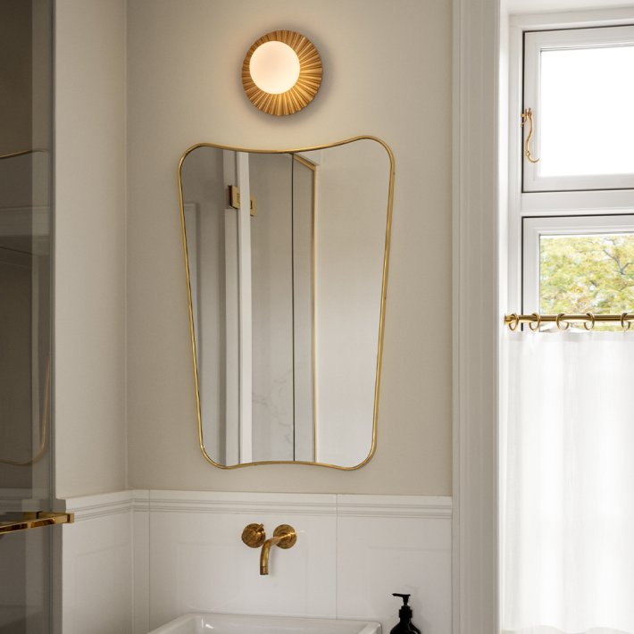 Nuura - Liila Muuse | Small IP44 | Nordic Gold | Opal 