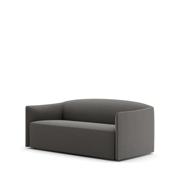 New Works - Shore Sofa 2 Seater Extended Base |Romo Ruskin Lava Rock