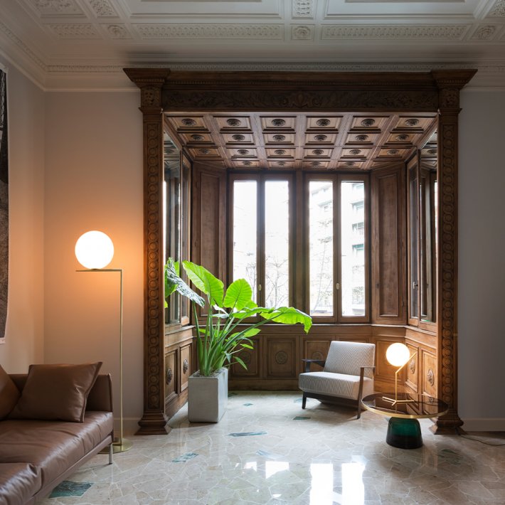 Flos - IC light F1 | Brushed brass