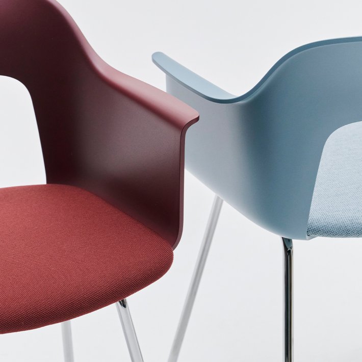 HAY - Layout Armchair 213 | Polstret s�de | St�lbase