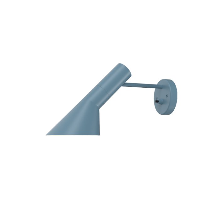 Louis Poulsen - AJ Vglampe | Uden ledning | Dusty blue | Med kontakt