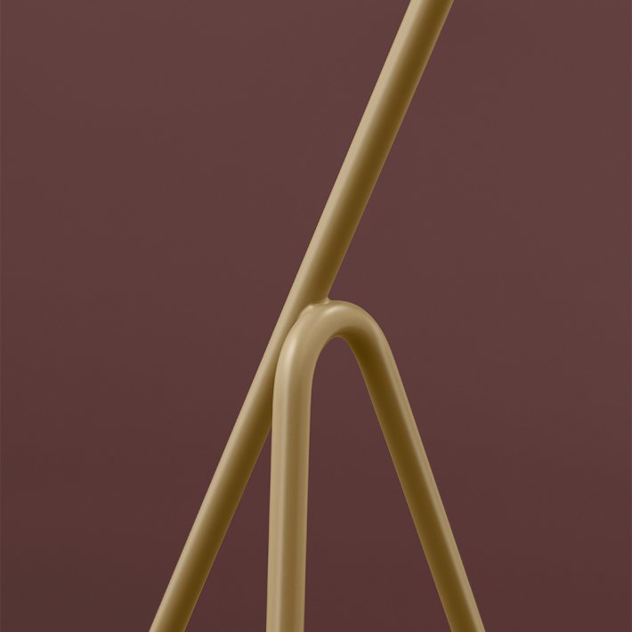 Gubi - Grashoppa Gulvlampe | Olive Brown