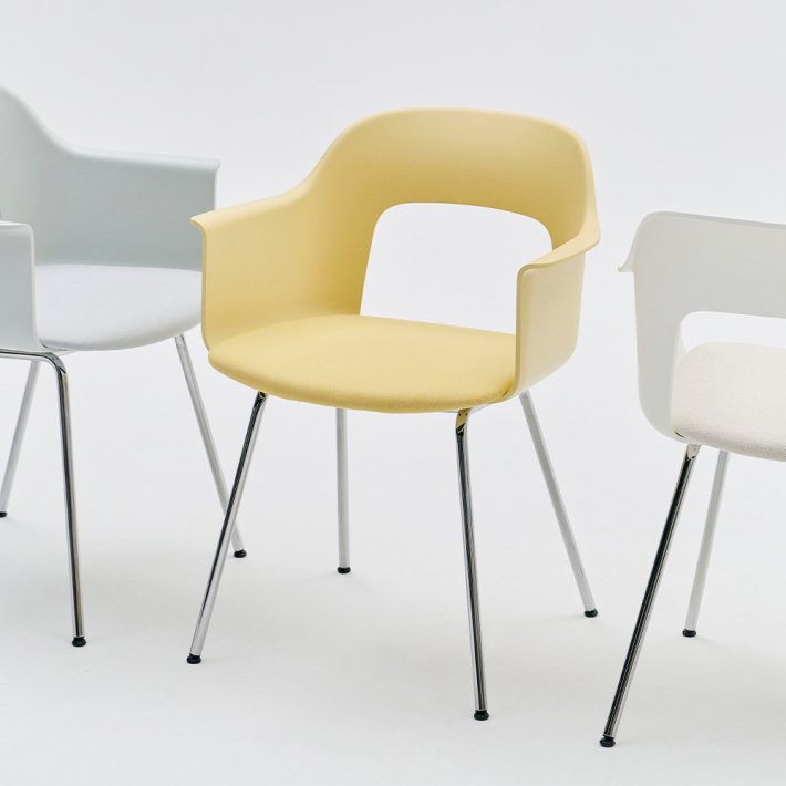 HAY - Layout Armchair 213 | Polstret s�de | St�lbase