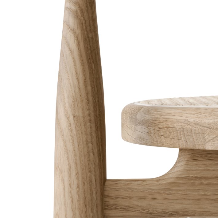New Works - Bukowski Chair |  Oak w. French Cane