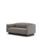 New Works - Shore Sofa 2 Seater Plinth |Romo Linara Umber