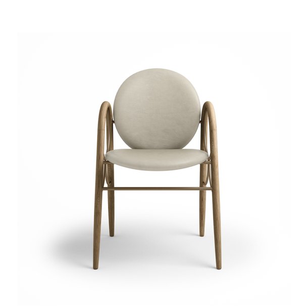 Brdr. Krger - Arkade Spisebordsstol | Fuldpolstret | Eg klar voks olieret