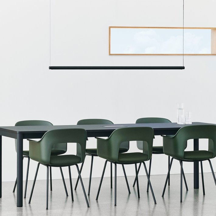 HAY - Layout Armchair 213 | Polstret s�de | St�lbase